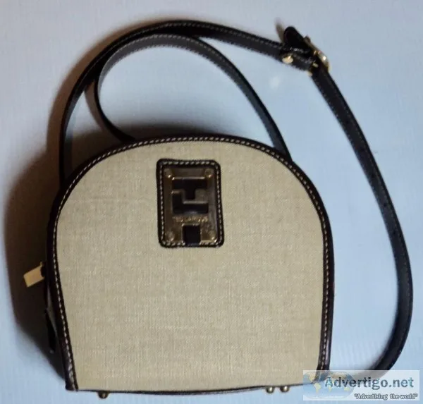 New - Original French Designer Ted Lapidus Crossbody Bag