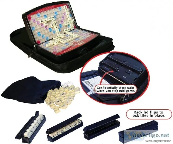 (New) - Scrabble To Go Crossword Game