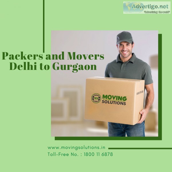 Packers and movers from delhi to gurgaon