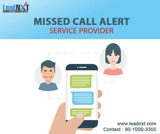 missed call alert service provider