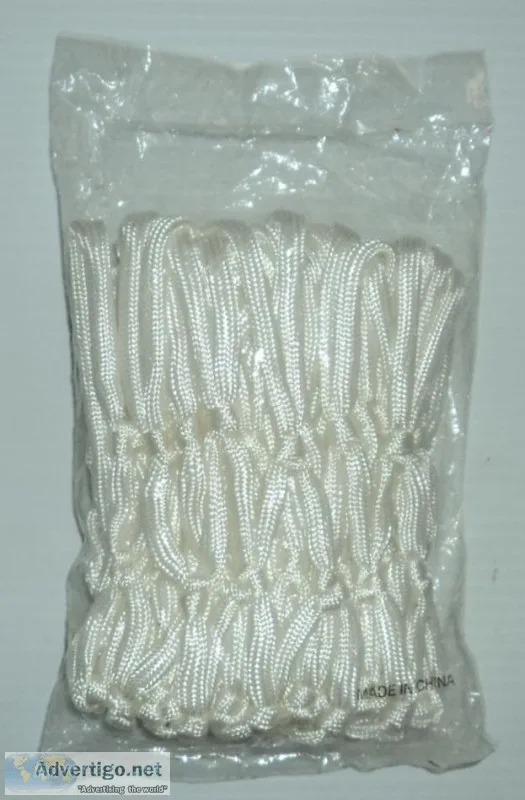 NEW - White Nylon WeatherProof Basketball Net - 3.00