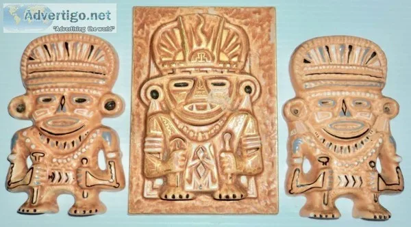 New - Pre-Colombian Wall Hanging Pieces