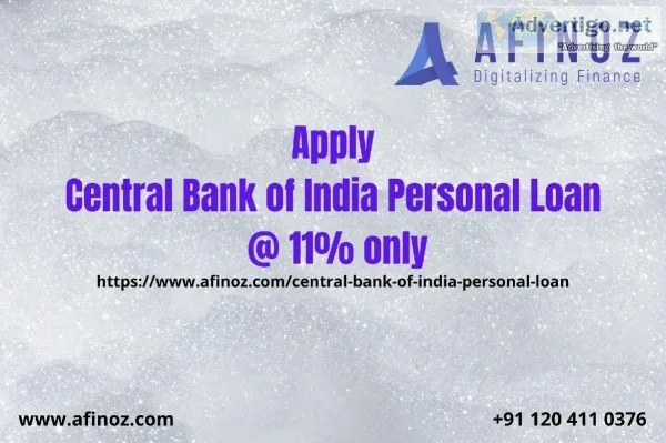 Central Bank of India Personal Loan Eligibility Criteria
