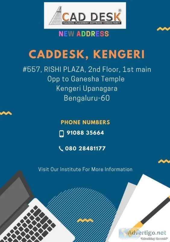 CAD DESK Kengeri &ndashUrgent Opening for 3DS MAX  Faculty.