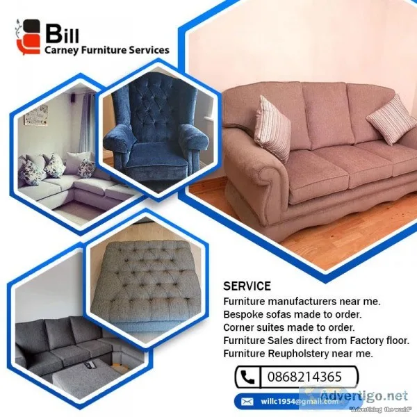 Want Furniture Upholstery Shop in Meath Call 0868214365