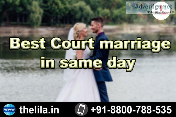 Best Court marriage in same day - Lead India law associates