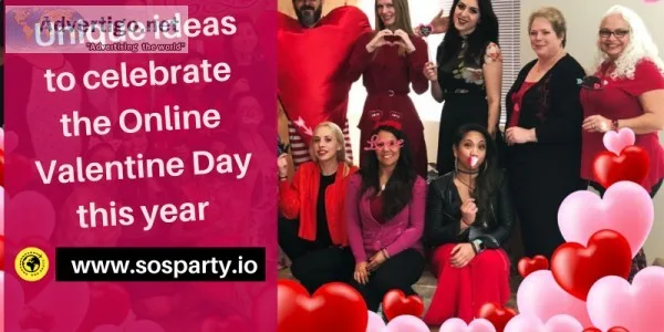 Online Valentines Day Party Celebration ideas