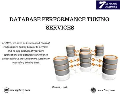 Database Performance Tuning Services  7 AVP