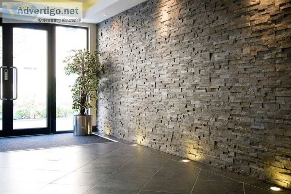 Stone Wall Cladding Service - K.W Stone Technologies Pvt. Ltd.