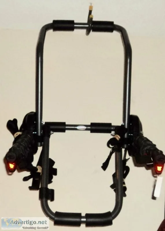 New - Four Bicycle Trunk Mount Car Rack