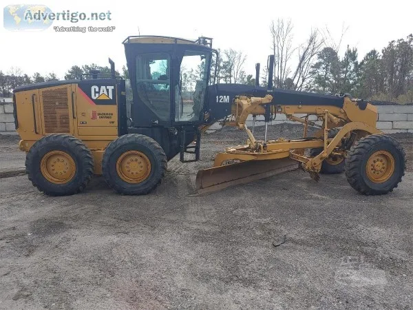 2011 Caterpillar 12M Motor Grader For Sale In Douglasville Georg