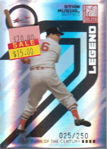 Stan Musial 2005 Donruss Elite Turn of the Century (025250) 165