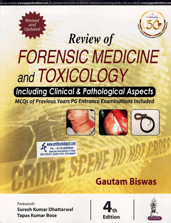 Review Forensic Medicine Toxicology Pathological College Book St