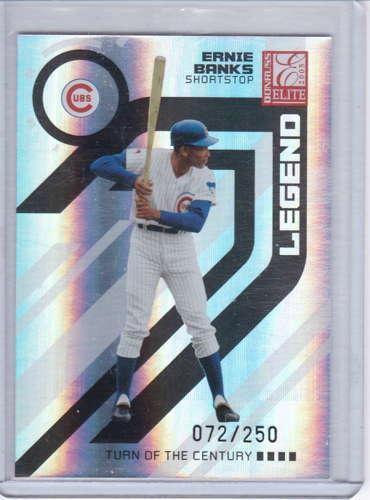 Ernie Banks 2005 Donruss Elite Turn of the Century (072250) 157