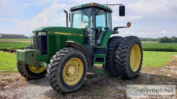 2000 John Deere 7810 Tractor For Sale In Red Bud Illinois 62278