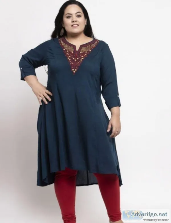 Shop the Latest Design of 5XL Kurtis Online