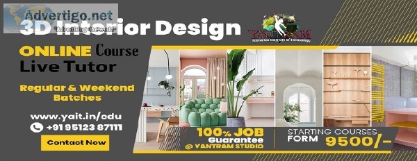 3D ARCHITECTURAL MODELLING ONLINE COURSE WITH LIVE TUTOR