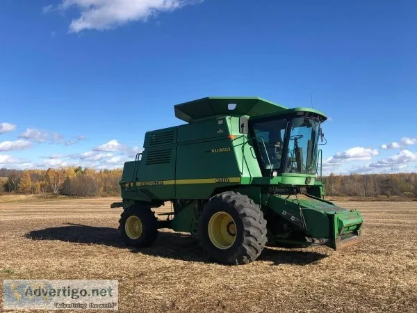 John Deere 9510 Combine For Sale In Hawkins Wisconsin 54530