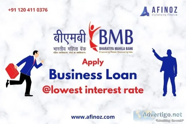Apply Bhartiya Mahila Bank Business Loan