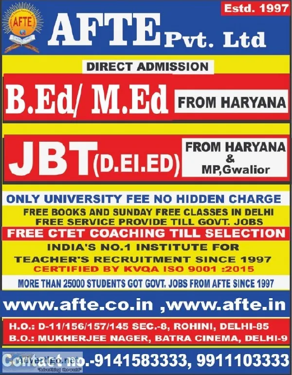 BEST INSTITUTE TO BECOME FUTURE TEACHER