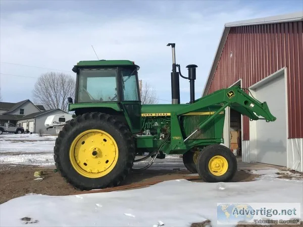 John Deere 4430 Tractor With Loader For Sale In Jay Em Wyoming 8