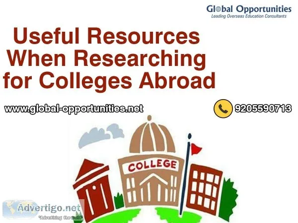 Useful Resources When Researching for Colleges Abroad