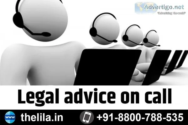 Legal advice on call &ndash Lead India law associates
