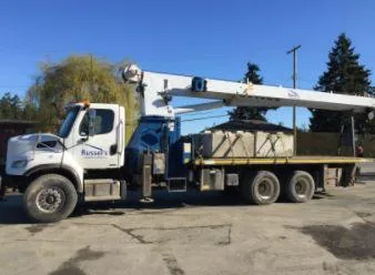 Picker Trucks    Crane Rental Victoria  Russel&rsquos Crane and 
