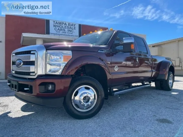 2015 FORD F350SD Dually  TAMPA BAY WHOLESALE CARS Inc.  727-388-