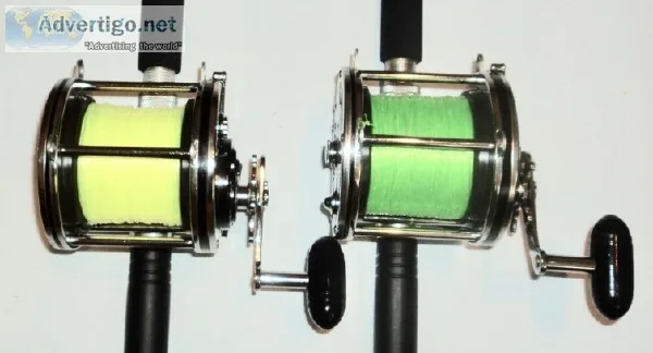 New- (2) Penn Senator Fishing Rod with Senator Penn Reel Combos