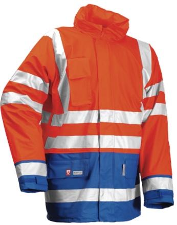 New -  Rare - High-Visibility Winter Rain Jacket - FR-LR32 Size 
