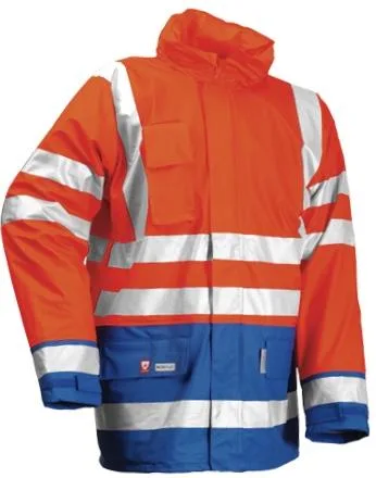 New -  Rare - High-Visibility Winter Rain Jacket - FR-LR32 Size 