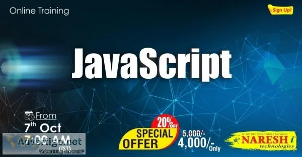 JavaScript Online Training - NareshIT