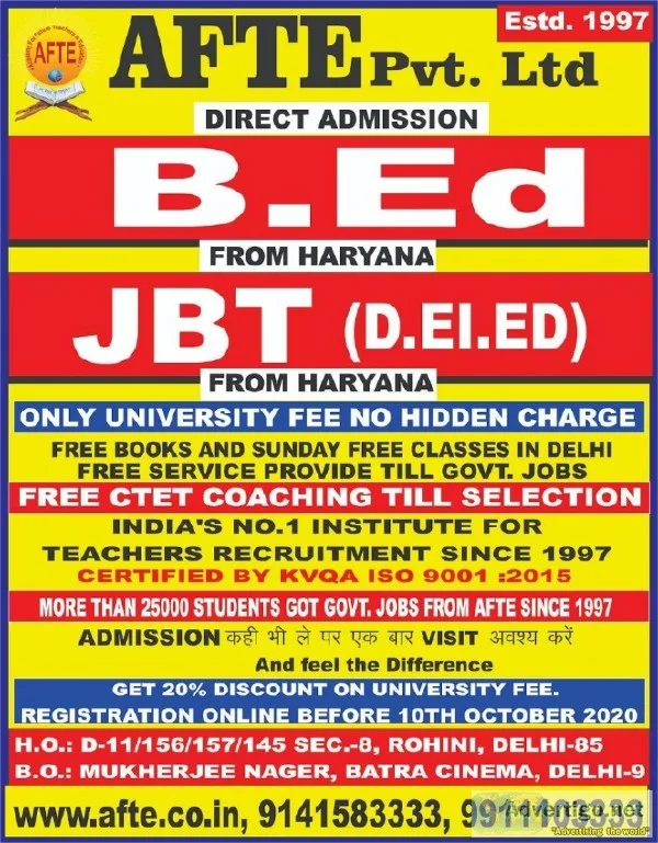 BEST INSTITUTE FOR TEACHER RECRUITMENT