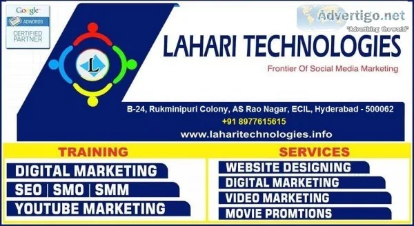Best Web Services Lahari Technologies