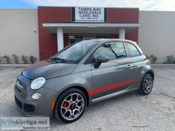 2012 Fiat 500 Sport  Tampa Bay Wholesale Cars Inc.  727-388-1516
