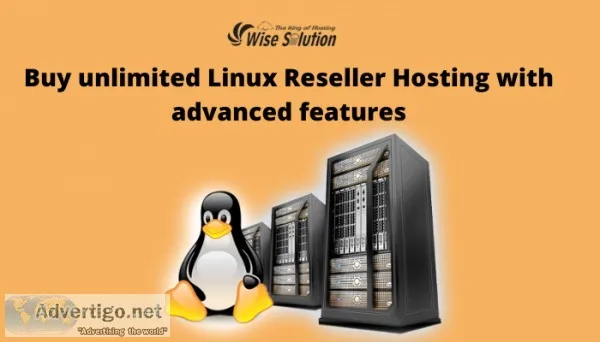 Buy unlimited Linux Reseller Hosting with advanced features