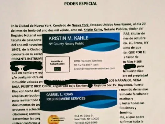 SERVICIOS DE NOTARIO PUBLICO - APOSTILLA - TRADUCCI&OacuteN EN M