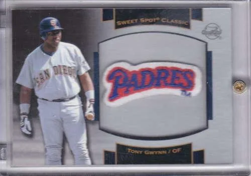 Tony Gwynn 2003 Sweet Spot Classic Patch Logo P-TG1