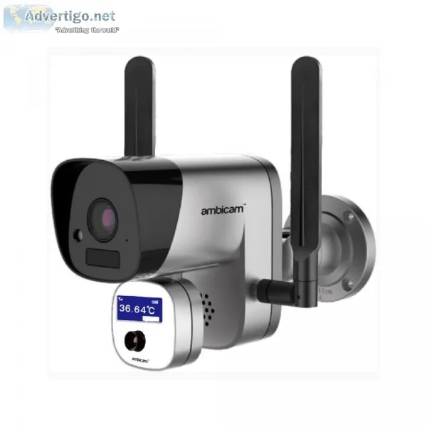 Touchless smart thermal camera for screening