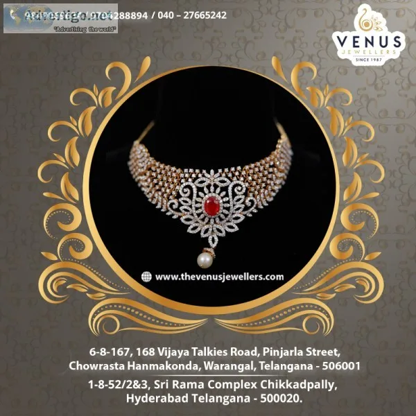 Popular jewellery shops in hyderabad - the venus