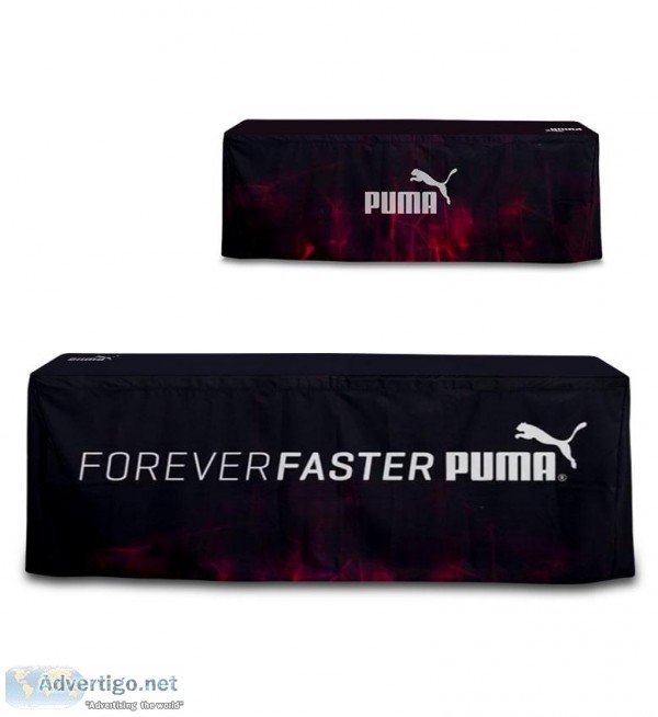 Custom Trade Show Table Covers  24-Hour Turnaround