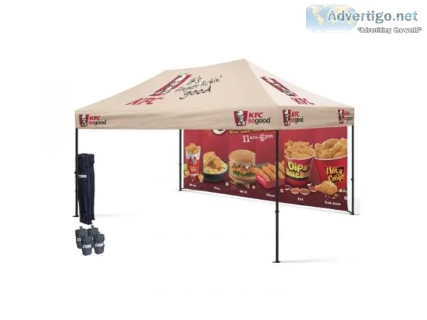 Custom Canopy Tents With Pop up Aluminum Frame for Sale