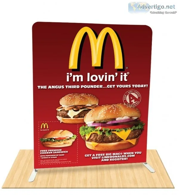 Affordable Exhibit Display  Pop Up Tradeshow Display
