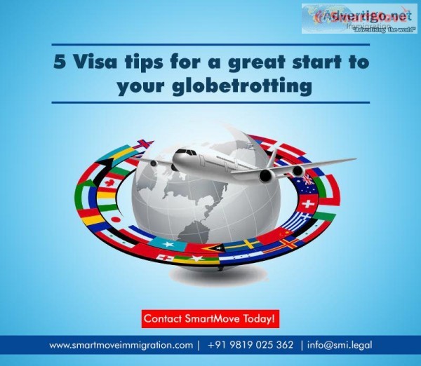 5 Easy Visa tips for a great start to your globetrotting
