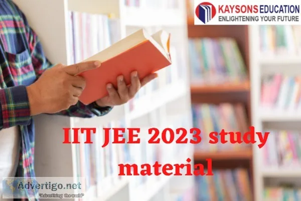 IIT JEE 2023 study material
