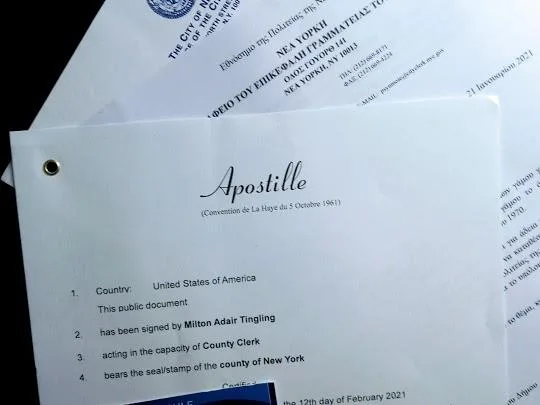 APOSTILLE CERTIFIED RUSH TRANSLATION SERVICES 7 Day Completion