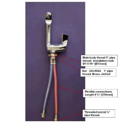 Purchase Folding RV Faucet for your Van