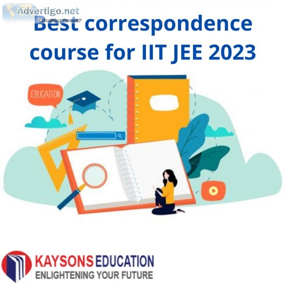 Best correspondence course for IIT JEE 2023