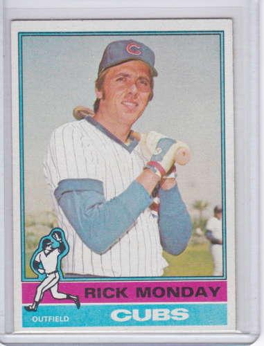Rick Monday 1976 Topps Near Mint Condition 251